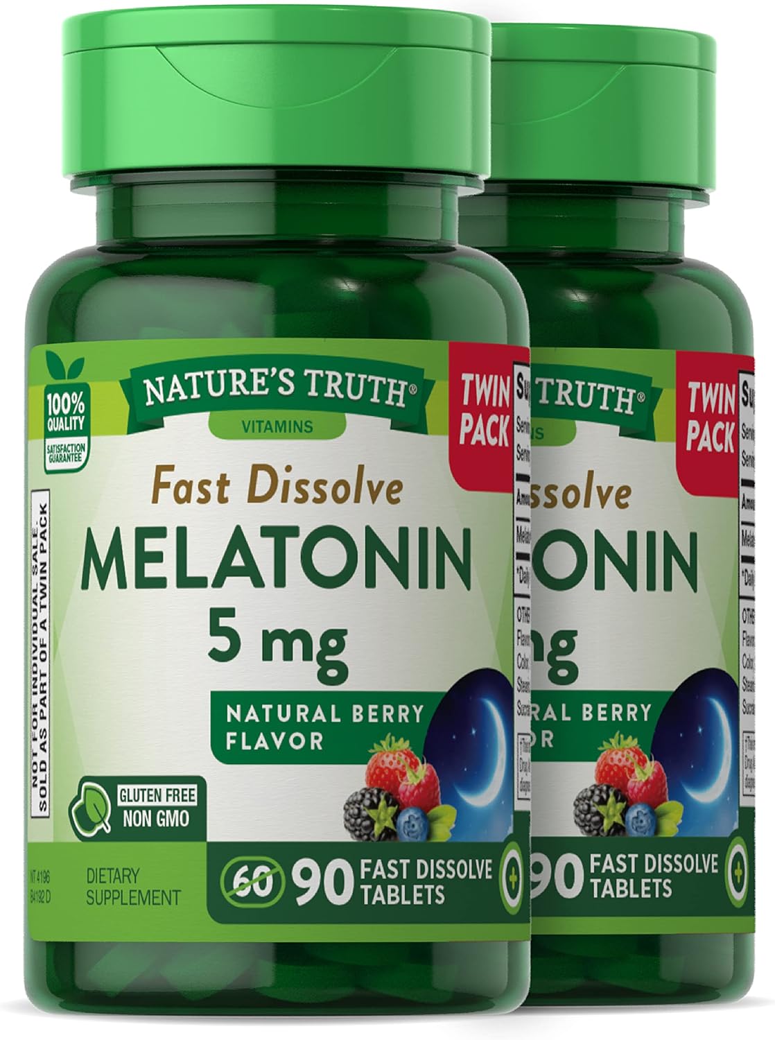 Nature's Truth Melatonin 5 mg packaging