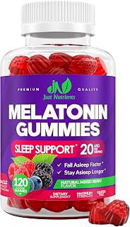 Melatonin 20mg Gummies (120 Count) - Maximum Strength Sleep Gummies packaging