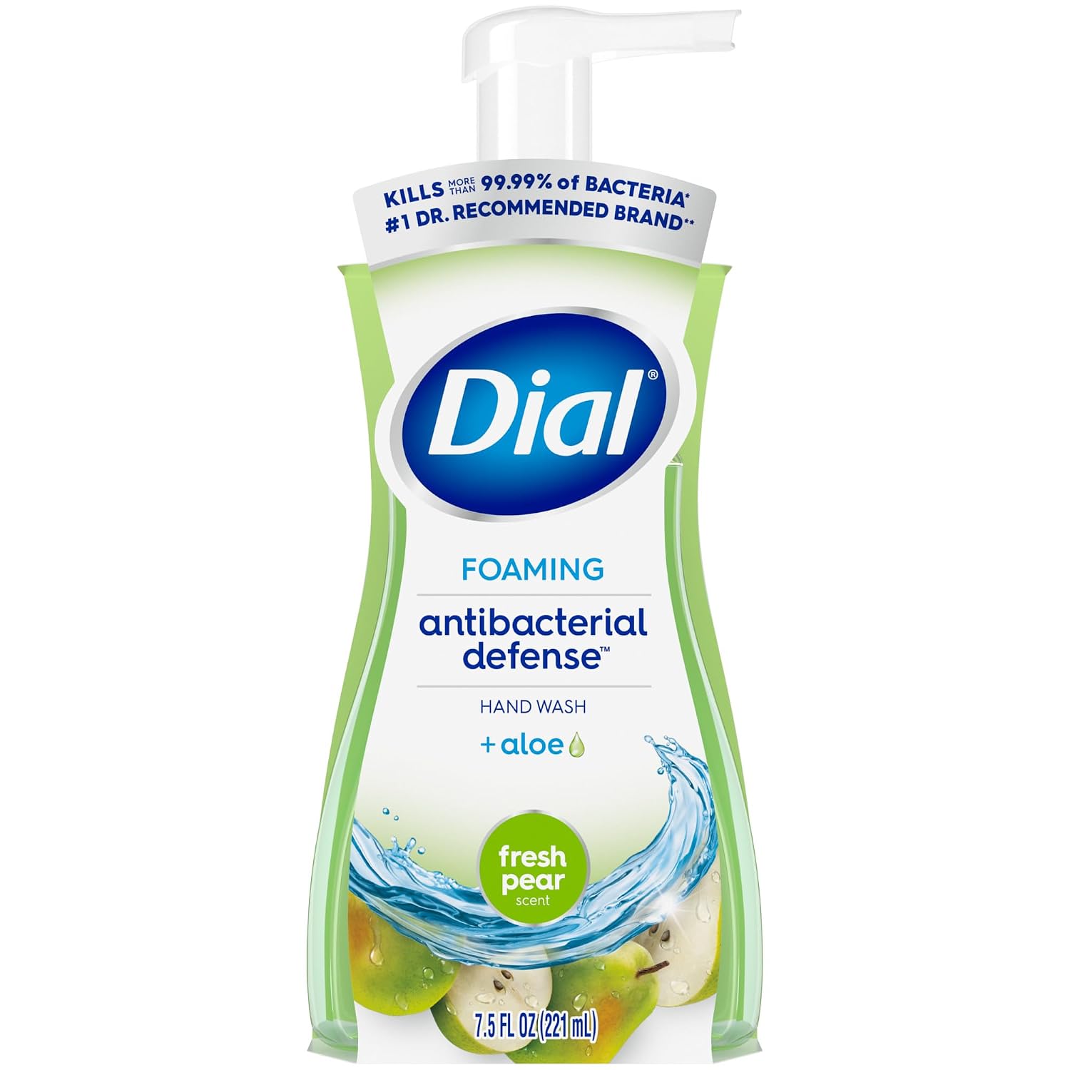 DIAL 7.5 oz Pear Foam Soap