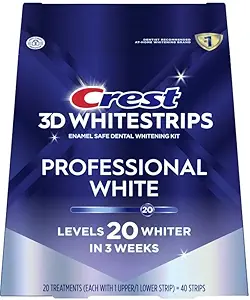 Crest 3D No Slip Whitestrips Professional Effects Teeth Whitening Kit 20 ea