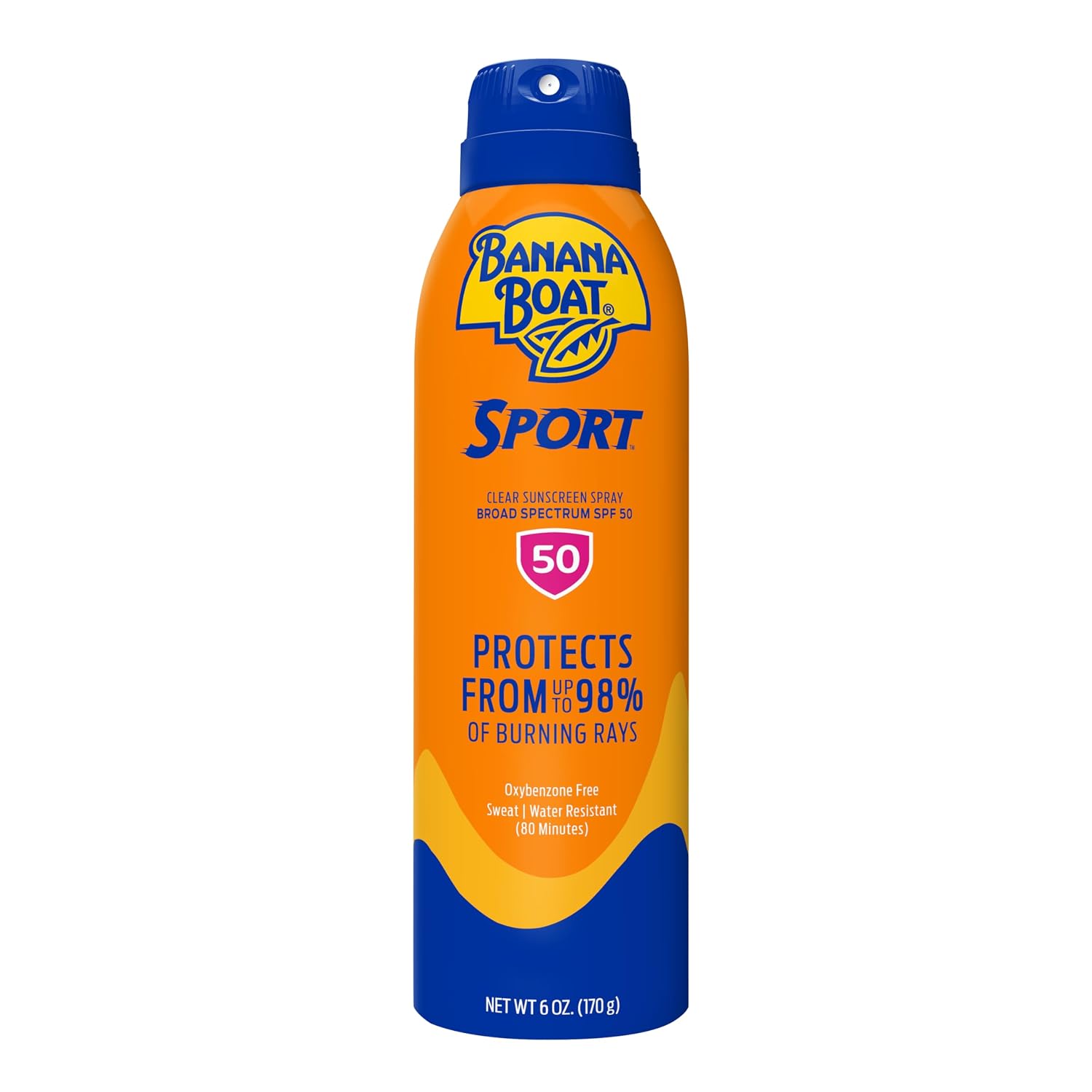Banana Boat Sport SPF 50 Sunscreen Spray, 6 oz