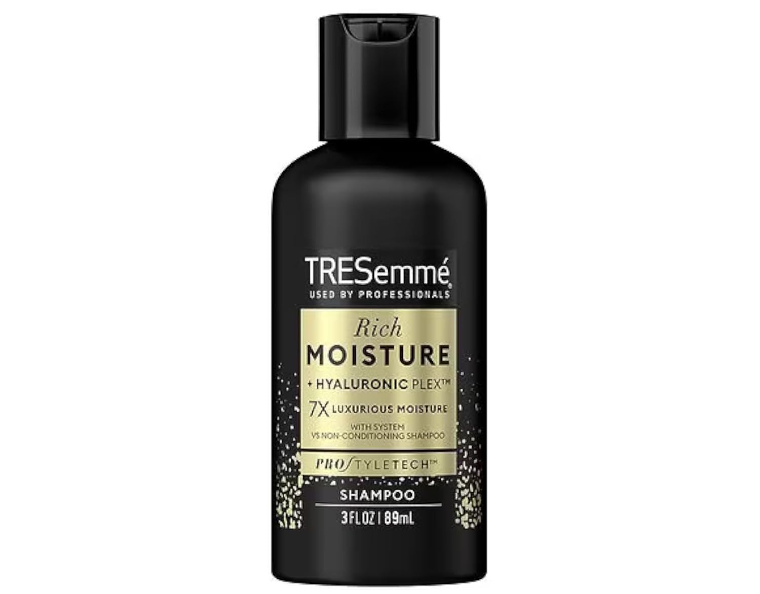 TRESemme Shampoo Moisture Rich Shampoo for Dry Hair, Travel-Size 3 Oz. (Pack of 10)