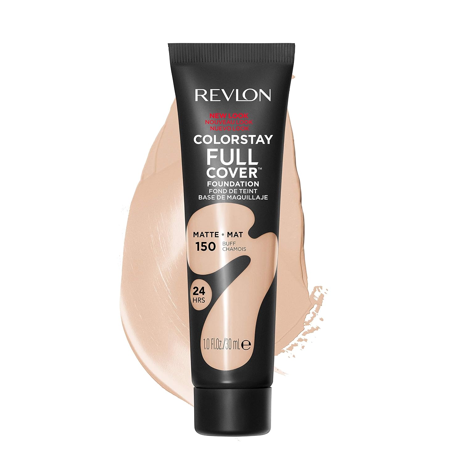 Revlon ColorStay Full Cover Foundation, 150 Buff, 1.0 fl oz