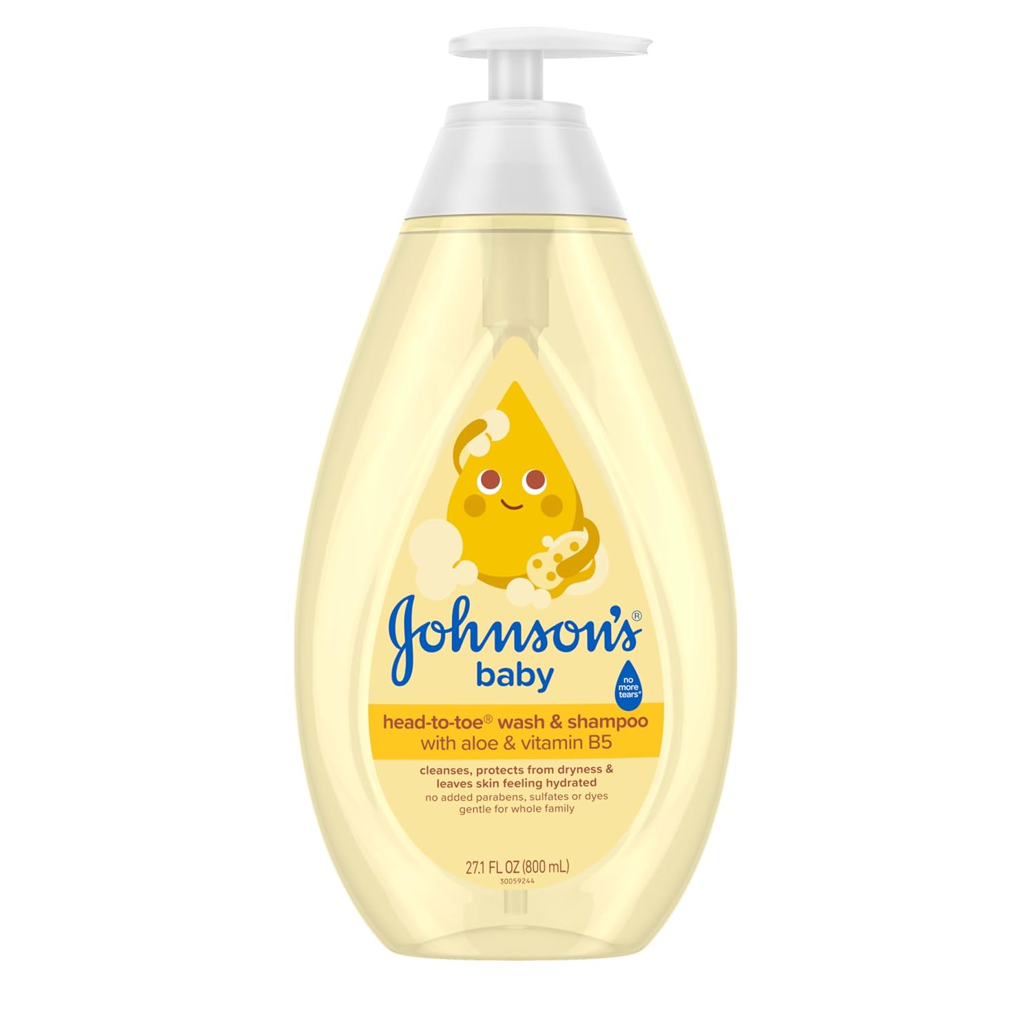 Johnson's Baby Head-to-Toe Wash & Shampoo, Tear Free, 27.1 fl. oz