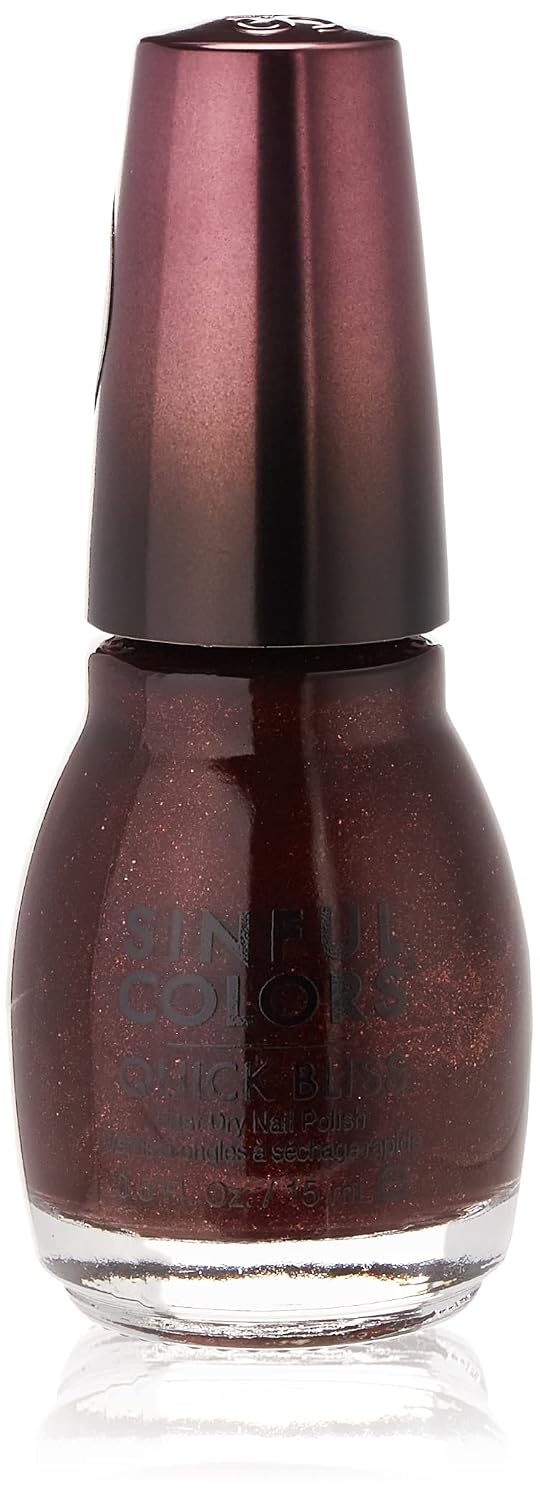 SinfulColors SINFUL NAIL QUICK BLS BLK CHRY