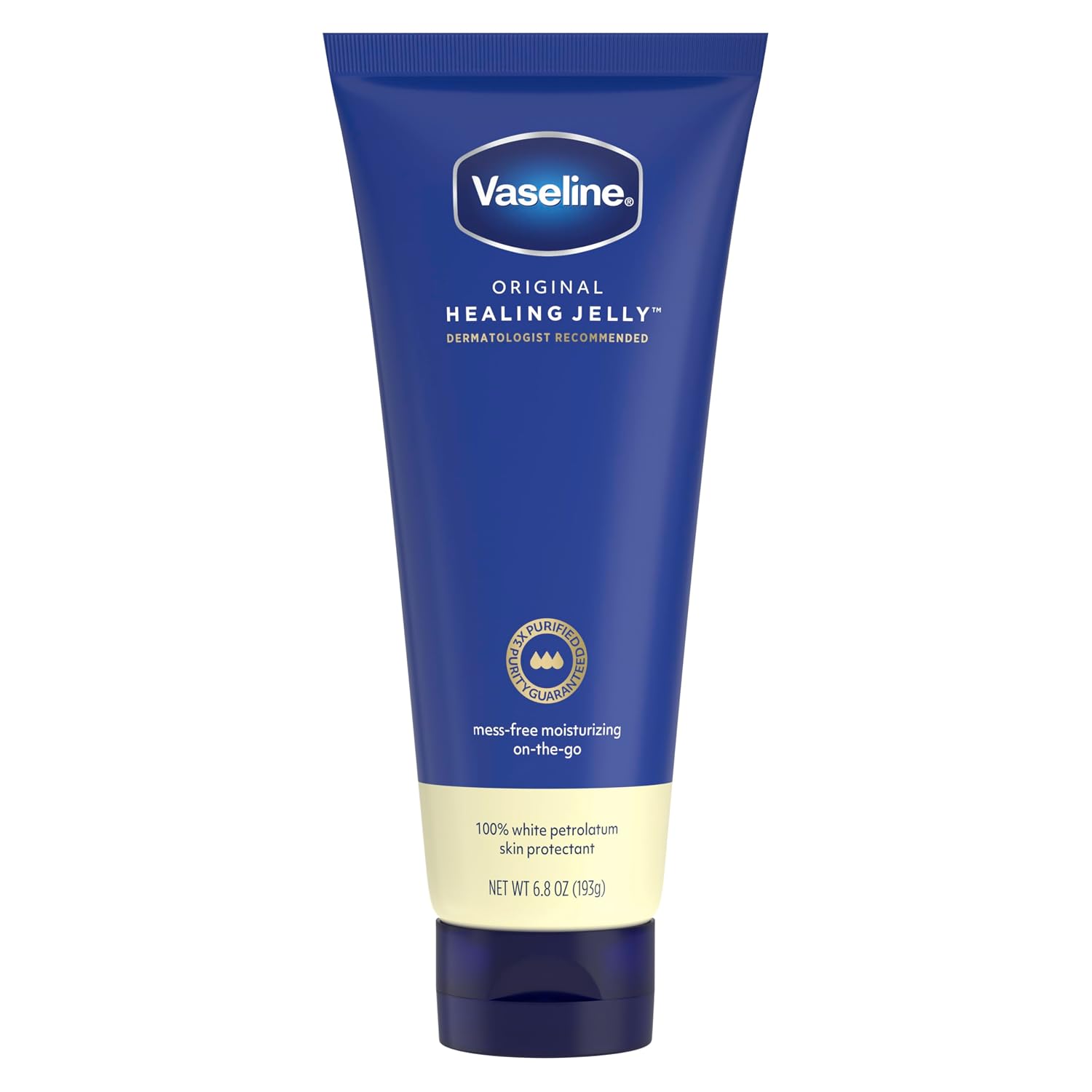 Vaseline Original Petroleum Healing Jelly Tube For Dry Skin 6.8oz 1ct