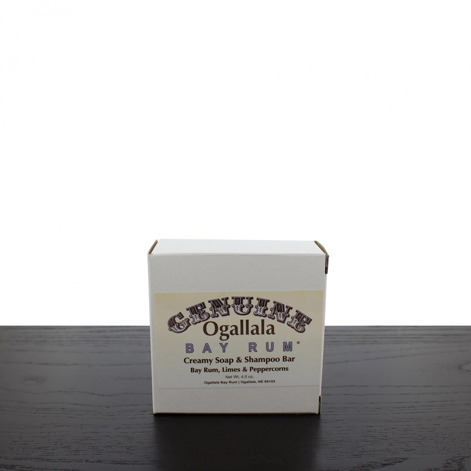 West Coast Shaving Ogallala Bay Rum, Limes & Peppercorns Bath Soap