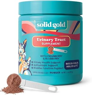 Solid Gold Cranberry Supplement for Dogs for Urinary Tract Health - UTI + Bladder + Kidney