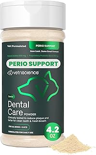 VetriScience Dental Care Powder for Dogs and Cats, 4.2 oz