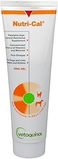 Vetoquinol Nutri-Cal High-Calorie Gel for Cats and Dogs, 4.25 oz