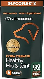 VetriScience Extra Strength Healthy Hip & Joint for Dogs, Chicken, 120ct