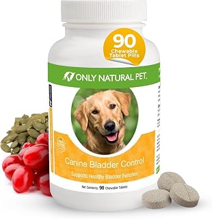 Only Natural Pet Canine Bladder Control Senior Dog Supplement, 90 Chews
