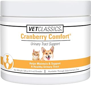 Vet Classics Cranberry Urinary Tract Supplement for Dogs & Cats - 3.5 Oz