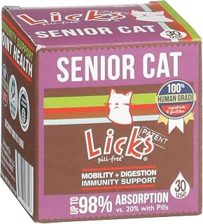 Licks Senior Pet Health, Omega 3, Fish Oil, 30 Packets