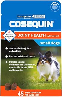 Nutramax Cosequin for Small Dogs, Soft Chews, 45 Count