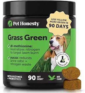 Pet Honesty Grass Green Dog Urine Neutralizer for Lawn, Duck, 90ct
