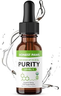 Hemp Oil for Dogs Under 25 lbs, Omega 3-6-9 Joint