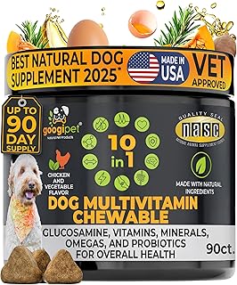 Googipet Dog Multivitamin Chewable, Vitamins & Supplements, Vet Approved