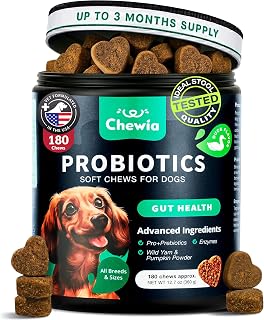 Probiotics for Dogs Gut & Digestive Health, Itchy Skin & Yeast