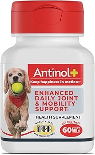 Antinol Plus Mobility Hip & Joint Supplement for Dogs, 60 Soft Gels