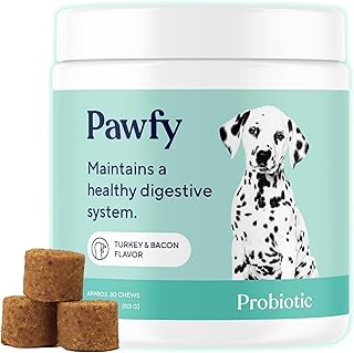 Pawfy Probiotic Chews, 30 soft chews