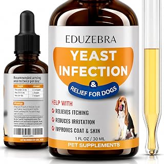 Yeast Infection Treatment for Dogs Ear, Paws, Skin - All Breeds and Sizes