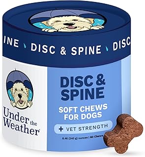 Under The Weather Pet Disc & Spine Health Chews for Dogs