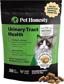 Pet Honesty Vet Recommended Cat Urinary Supplement Crunchy Chews, 30ct