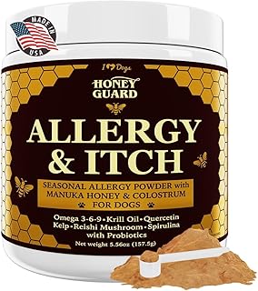 iHeartDogs Honey Guard Allergy & Itch Omega 3-6-9 Powder for Dogs