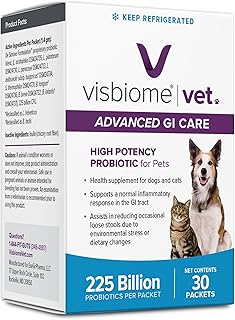 Visbiome Vet Advanced GI Care Probiotic for Dogs & Cats, 225B CFU, 30 ct