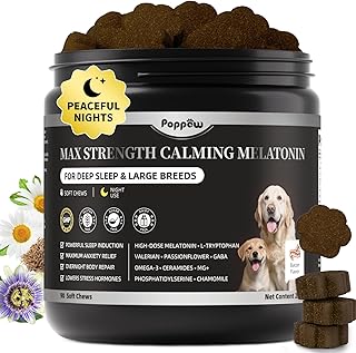 Melatonin for Dogs - Dog Calming Chews for Sleep & Emotional