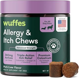 Wuffes Dog Allergy Chews, Anti-Itch