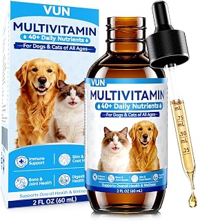 Cat & Dog Multivitamin Liquid Cranberry pet Vitamins and Supplements