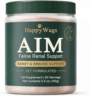 Happy Wags Aim for Cats Powder, happywags Aim Kidney & Immune